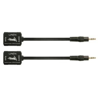 100m CAT5 / 6 Stereo Audio Extender – 3.5mm